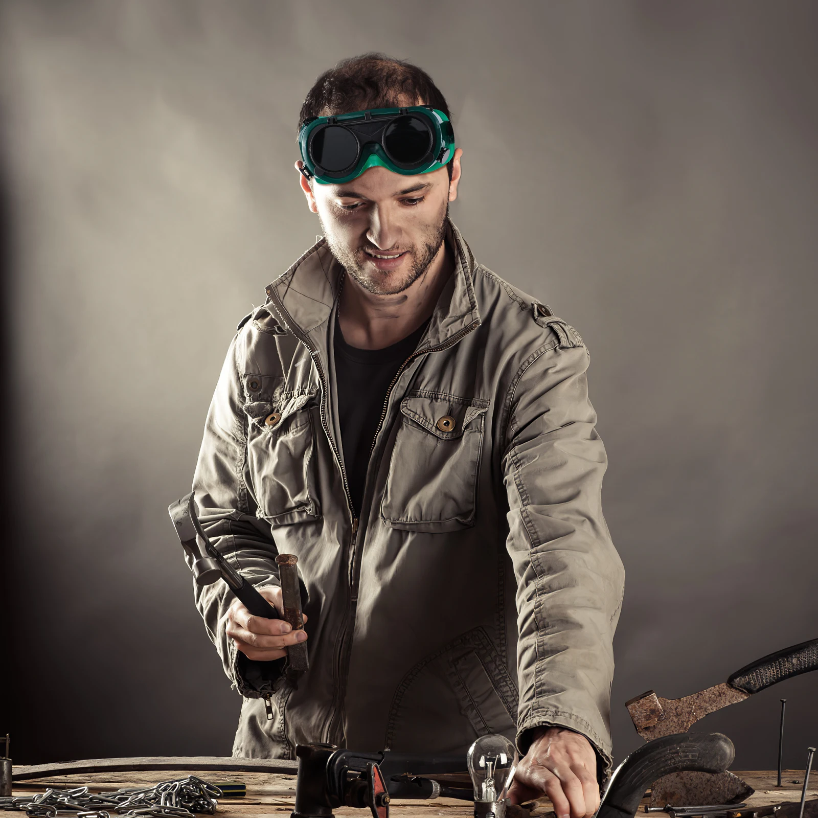 Goggles for Welding Glasses Eye Protection Plastic Night Safety Gear Steampunk Style Cosplay Must Have
Goggles for Welding Glasses Eye Protection Plastic Night Safety Gear Steampunk Style Cosplay Must Have