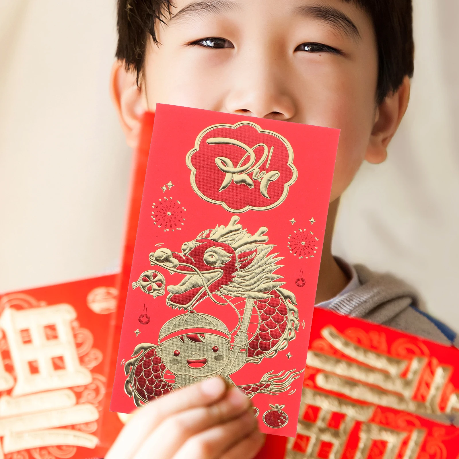 6pcs 2024 Red Envelopes Chinese Style New Year Money Pockets For Birthdays Weddings Graduations Festivals Lucky Gift Bags Dragon
6pcs 2024 Red Envelopes Chinese Style New Year Money Pockets For Birthdays Weddings Graduations Festivals Lucky Gift Bags Dragon
