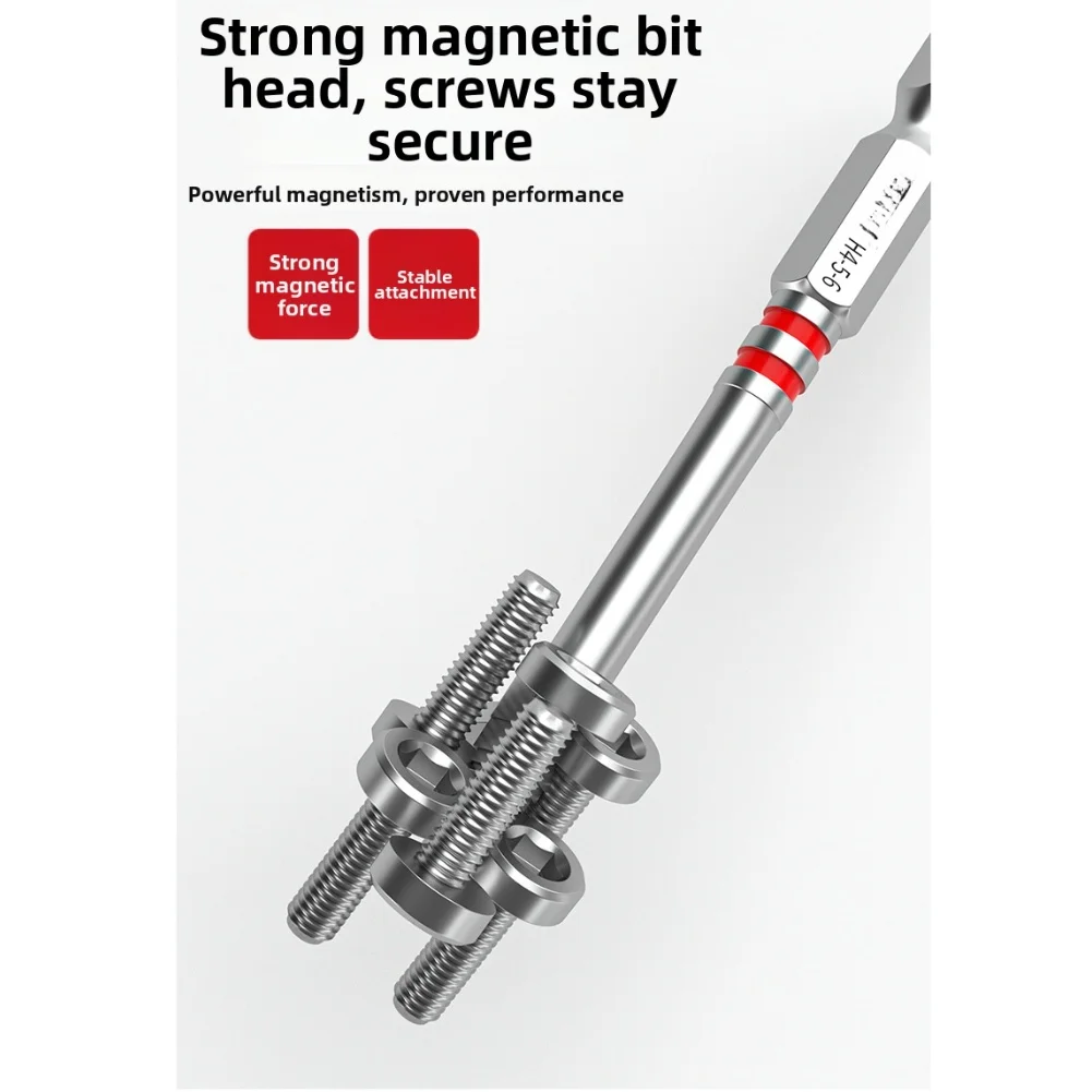 1pc 65/100mm Electric Screwdriver Bits High-Strength Magnetic Screwdriver For Electric Drill Wrenches Power Tool Accessories
1pc 65/100mm Electric Screwdriver Bits High-Strength Magnetic Screwdriver For Electric Drill Wrenches Power Tool Accessories