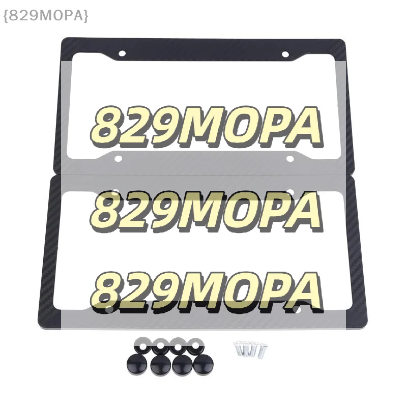 【MOPA】Durable License Plate Frame Bracket Kit Universal Fit Standard Screws for Vehicle Car Truck Easy Install【WM】
【MOPA】Durable License Plate Frame Bracket Kit Universal Fit Standard Screws for Vehicle Car Truck Easy Install【WM】