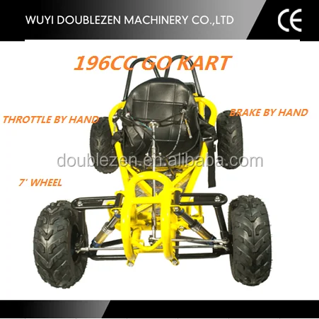 4 Stroke 6.5hp Single Seat Go Kart
4 Stroke 6.5hp Single Seat Go Kart