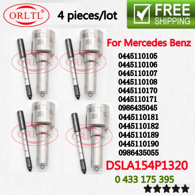 4шт для Mercedes Benz 0445110170 0445110171 0986435045 0445110181 0445110182 0445110189 0445110190 DSLA154P1320 Форсунка
4шт для Mercedes Benz 0445110170 0445110171 0986435045 0445110181 0445110182 0445110189 0445110190 DSLA154P1320 Форсунка