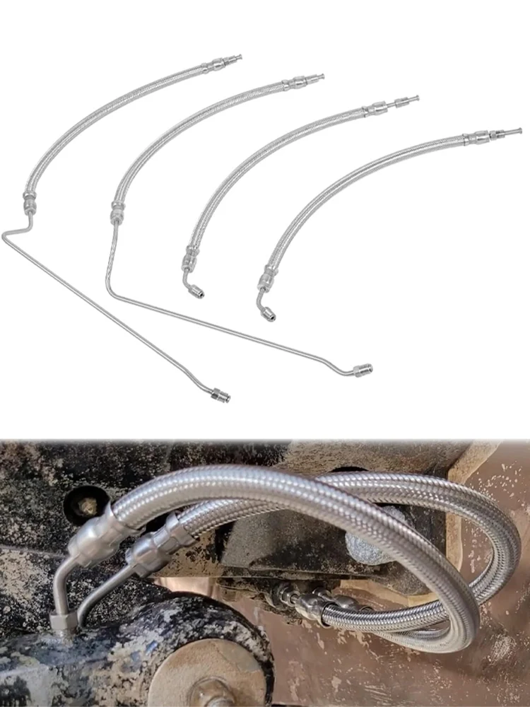32-864959 32-864960 Trim Tilt Hydraulic Ram Cylinder Hose Kit Fit for Mercruiser Alpha One Gen I 16-3/16 (4 PCS)
32-864959 32-864960 Trim Tilt Hydraulic Ram Cylinder Hose Kit Fit for Mercruiser Alpha One Gen I 16-3/16 (4 PCS)