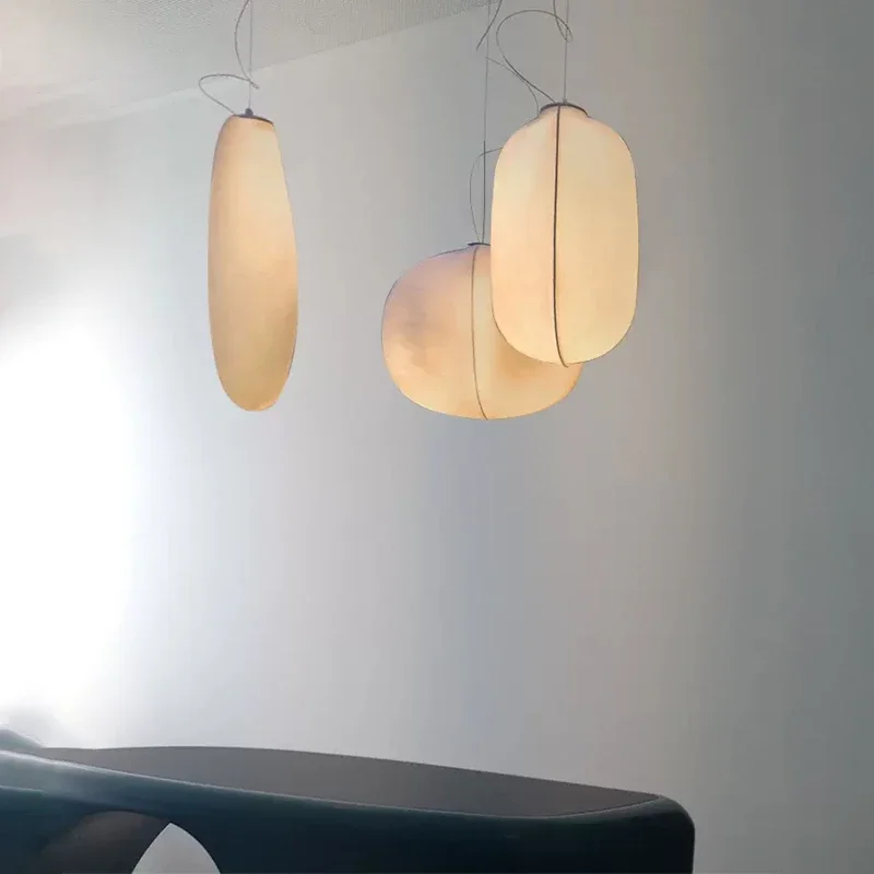 Nordic Silk Led Pendant Lights Wabi Sabi Pendant Chandelier Lighting Modern Creamy Style Suspend Lamp Led Luminarias Fixtures
Nordic Silk Led Pendant Lights Wabi Sabi Pendant Chandelier Lighting Modern Creamy Style Suspend Lamp Led Luminarias Fixtures