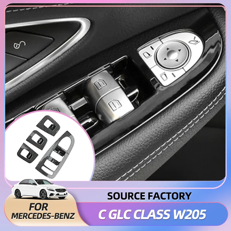 Горячие наклейки для интерьера ABS, кнопка подъема окна автомобиля, рамка, накладка, наклейки для Mercedes Benz C GLC Class W205 X253 Auto I
Горячие наклейки для интерьера ABS, кнопка подъема окна автомобиля, рамка, накладка, наклейки для Mercedes Benz C GLC Class W205 X253 Auto I