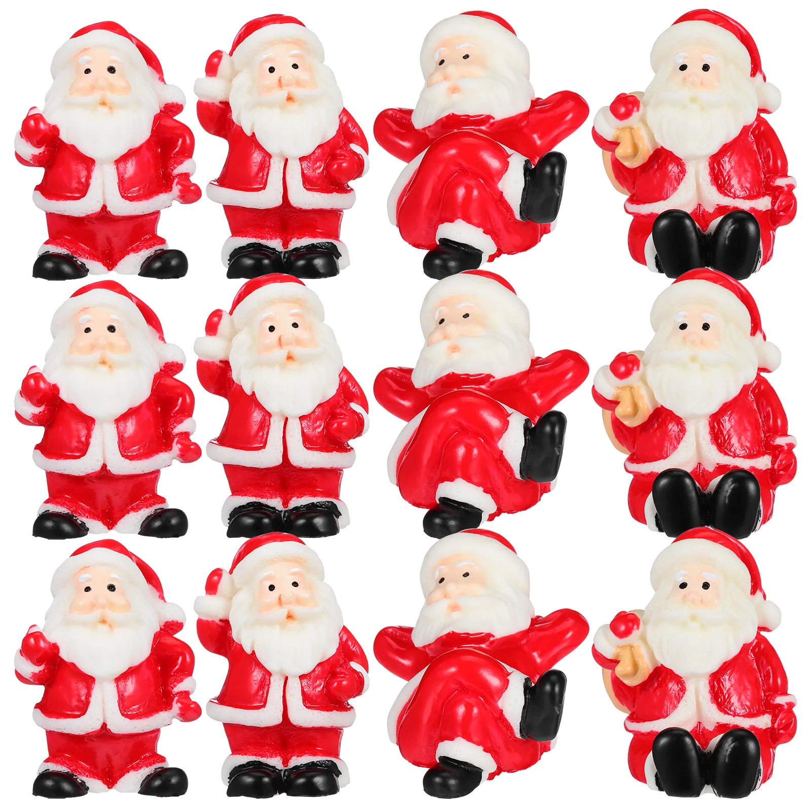 12pcs Christmas Mini Resin Santa Claus Statue Lovely Santa Claus Figurines Micro Landscape Ornament 2026 Merry Christmas Decors
12pcs Christmas Mini Resin Santa Claus Statue Lovely Santa Claus Figurines Micro Landscape Ornament 2026 Merry Christmas Decors