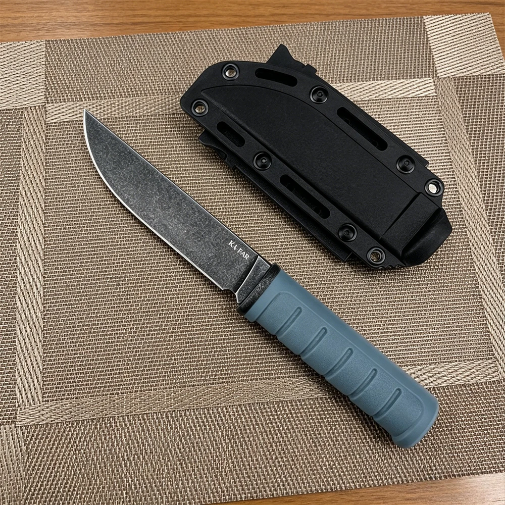 High Quality BK 6101 Fixed Blade Knife, Sharp 8Cr13Mov Steel Blade, Blue Nylon Fiber Handle Outdoor Camping Hiking Utility Knife
High Quality BK 6101 Fixed Blade Knife, Sharp 8Cr13Mov Steel Blade, Blue Nylon Fiber Handle Outdoor Camping Hiking Utility Knife