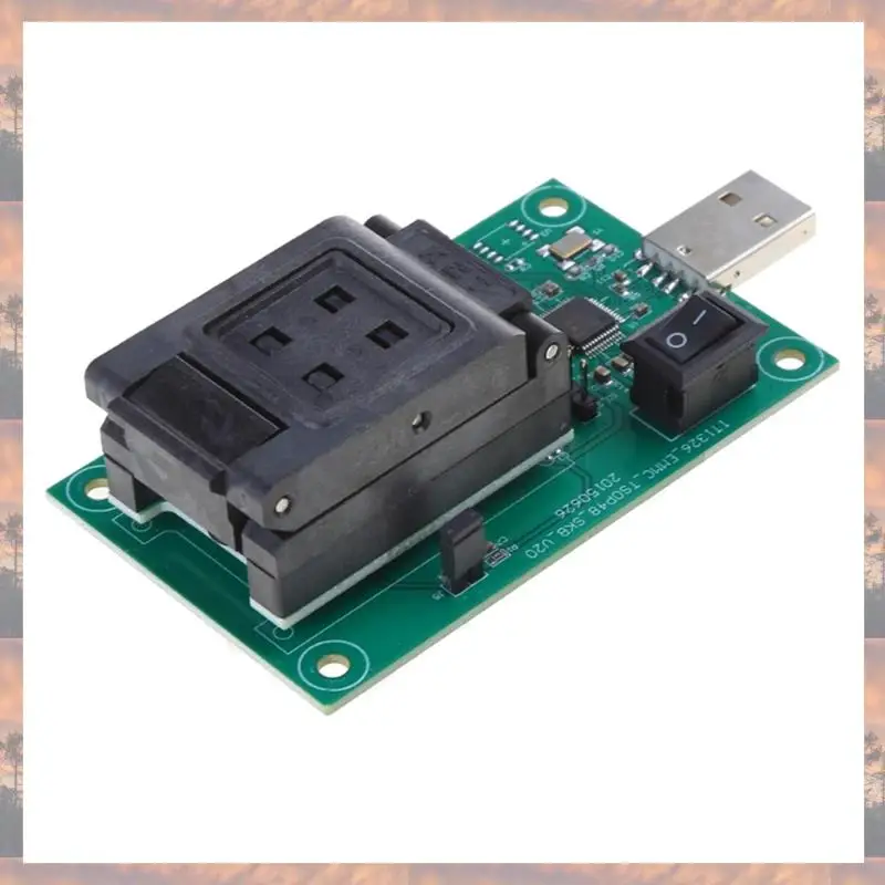 2025 New-Stable EMMC153/169 USB Chip Test Stand USB Programming Stand For Accurate Data Recovery And Electronic Repair
2025 New-Stable EMMC153/169 USB Chip Test Stand USB Programming Stand For Accurate Data Recovery And Electronic Repair