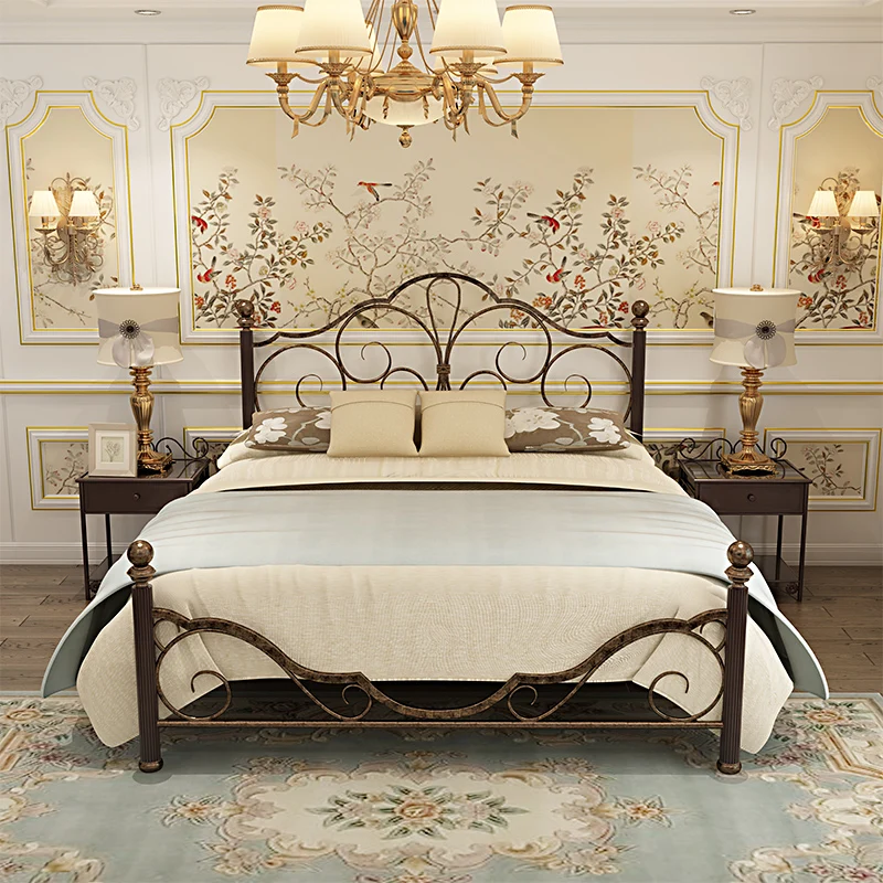 Minimalist Metal Bed Aesthetics American Style Fashionable Unique Twin Bed Frame Wedding Create Cama De Casal Beds Furniture
Minimalist Metal Bed Aesthetics American Style Fashionable Unique Twin Bed Frame Wedding Create Cama De Casal Beds Furniture