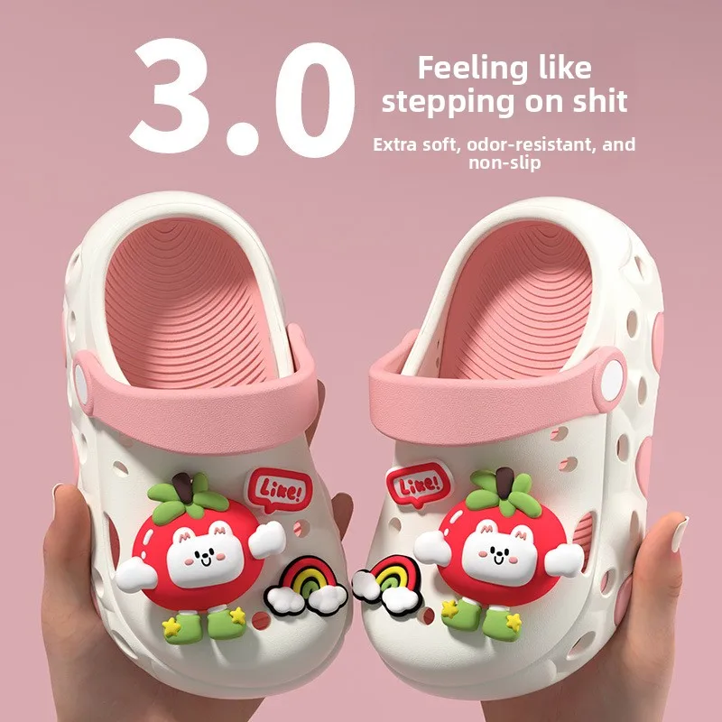 Girls Sandals Trendy Cute Cartoon Soft Sole Clogs For Baby Breathable Non-slip Clogs For Indoor Outdoor Beach Garden Shoes
Girls Sandals Trendy Cute Cartoon Soft Sole Clogs For Baby Breathable Non-slip Clogs For Indoor Outdoor Beach Garden Shoes