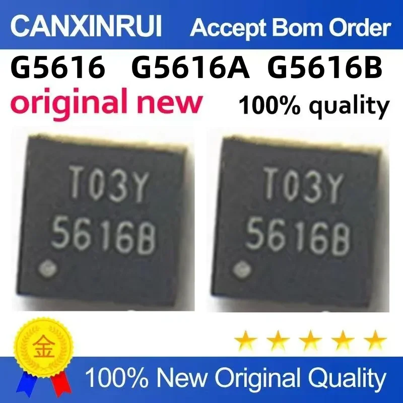 (5 pieces) G561BRZ1U 5616B G561ARZ1U 5616A G561R51U 5616 brand new QFN
(5 pieces) G561BRZ1U 5616B G561ARZ1U 5616A G561R51U 5616 brand new QFN
