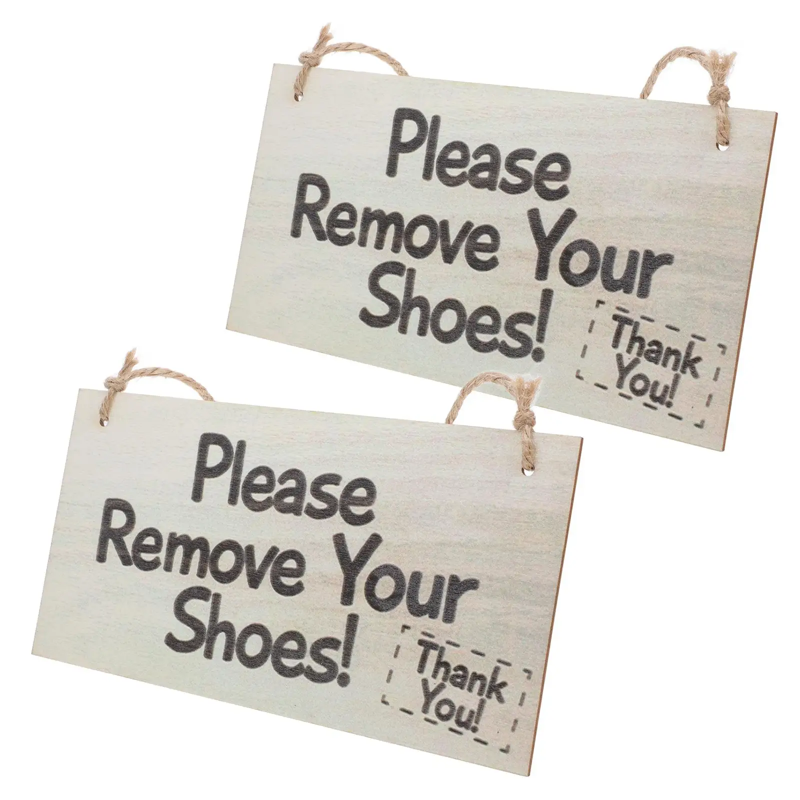 2pcs Wooden Plaque Take Off Shoes Door Sign Hanging Wall Decor Rustic Vintage Durability
2pcs Wooden Plaque Take Off Shoes Door Sign Hanging Wall Decor Rustic Vintage Durability