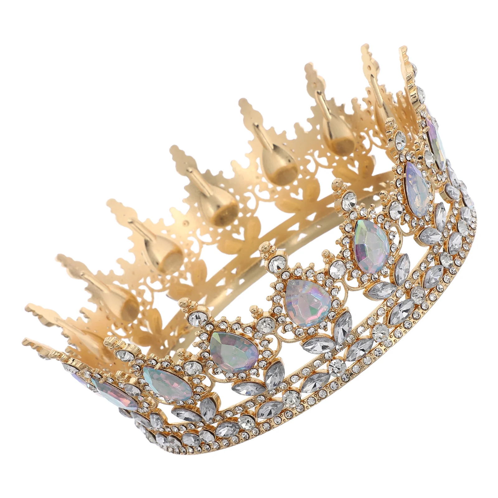 Elegant Crystal Crown Headband Teardrop Rhinestones Bride Bridesmaids Women Girls Party Accessories Vintage Quality
Elegant Crystal Crown Headband Teardrop Rhinestones Bride Bridesmaids Women Girls Party Accessories Vintage Quality