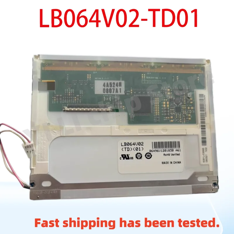 Brand-New LB064V02-TD01 LB064V02 A1 LB064V02 6.4 Inch Display
Brand-New LB064V02-TD01 LB064V02 A1 LB064V02 6.4 Inch Display