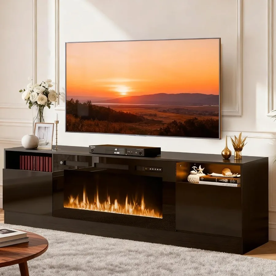 70-дюймовая каминная подставка для телевизоров со светодиодной подсветкой до 80 дюймов, развлекательный центр с электрическим камином 36 дюймов, современный телевизор с текстурой дерева Medi
70-дюймовая каминная подставка для телевизоров со светодиодной подсветкой до 80 дюймов, развлекательный центр с электрическим камином 36 дюймов, современный телевизор с текстурой дерева Medi