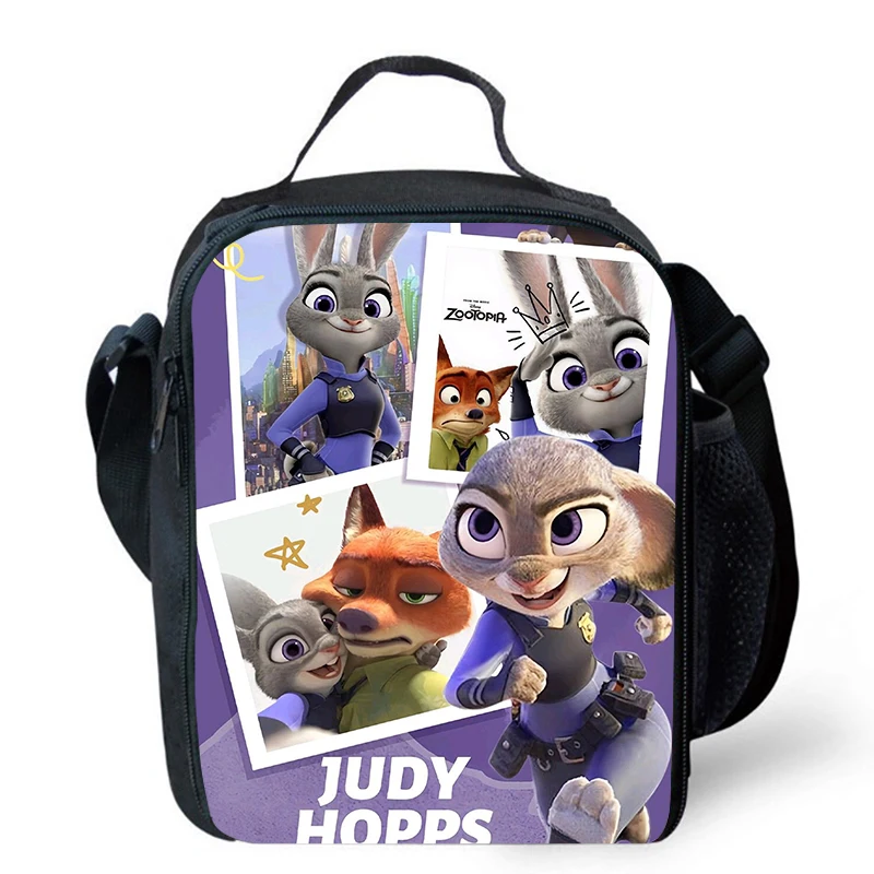 Детская изолированная сумка Zootopia, сумки для обеда с героями мультфильмов для мальчиков и девочек, студентов, пикник на открытом воздухе, большая вместительная коробка для завтрака 
Детская изолированная сумка Zootopia, сумки для обеда с героями мультфильмов для мальчиков и девочек, студентов, пикник на открытом воздухе, большая вместительная коробка для завтрака
