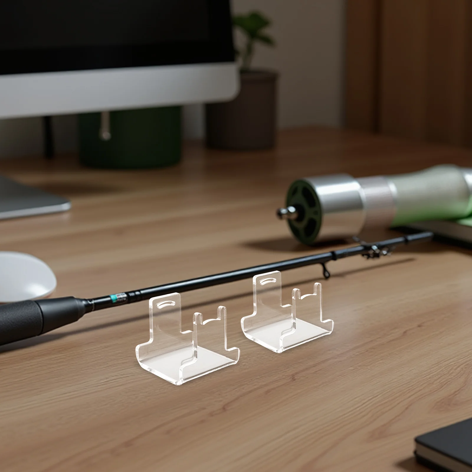 2Pcs Clear Acrylic Fishing Reel Display Rack Transparent Organizer Space Saving Lure Storage Home Shop Fishing Reel Organizer
2Pcs Clear Acrylic Fishing Reel Display Rack Transparent Organizer Space Saving Lure Storage Home Shop Fishing Reel Organizer