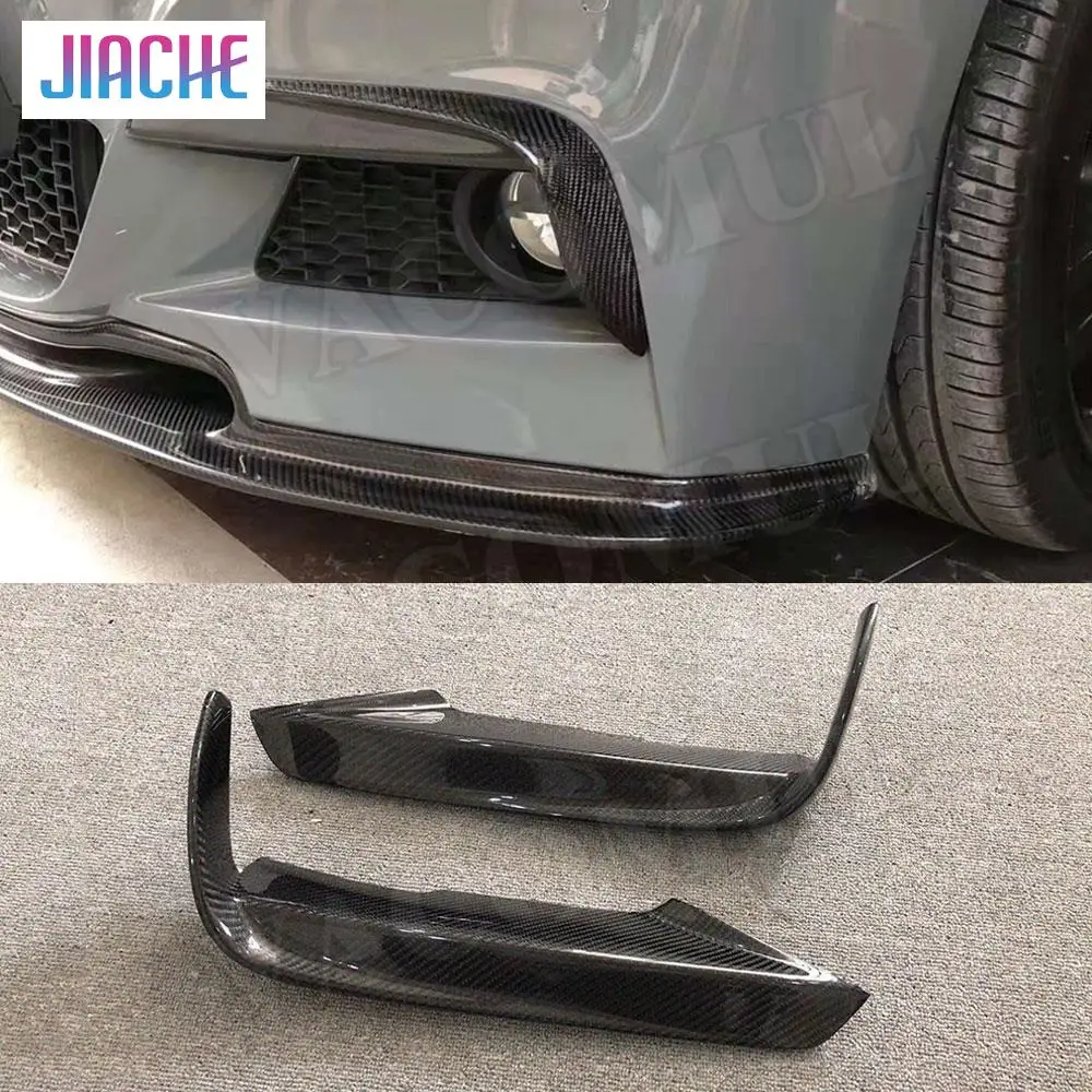 Carbon Fiber Front Bumper Fog Light Eyelids Canards Fins Cover Trim for BMW 3 Series F30 M Sport 320i 328i 335i 2012-2018
Carbon Fiber Front Bumper Fog Light Eyelids Canards Fins Cover Trim for BMW 3 Series F30 M Sport 320i 328i 335i 2012-2018