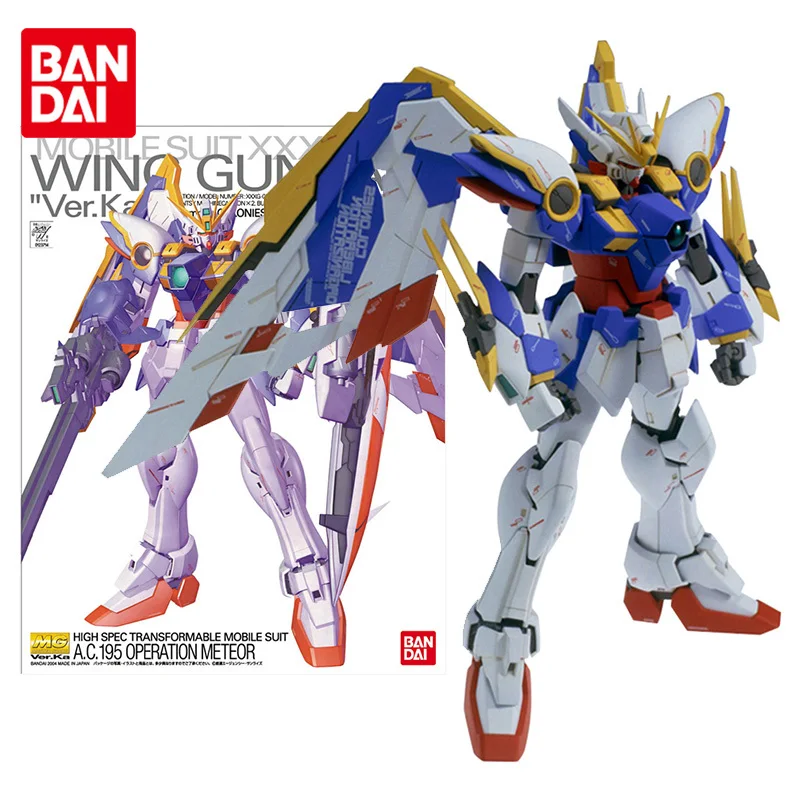Bandai Genuine Gundam Model Kit Аниме Фигурка MG 1/100 Wing Gundam Ver.Ka Коллекция Gunpla Аниме Фигурка Игрушки для Детей
Bandai Genuine Gundam Model Kit Аниме Фигурка MG 1/100 Wing Gundam Ver.Ka Коллекция Gunpla Аниме Фигурка Игрушки для Детей