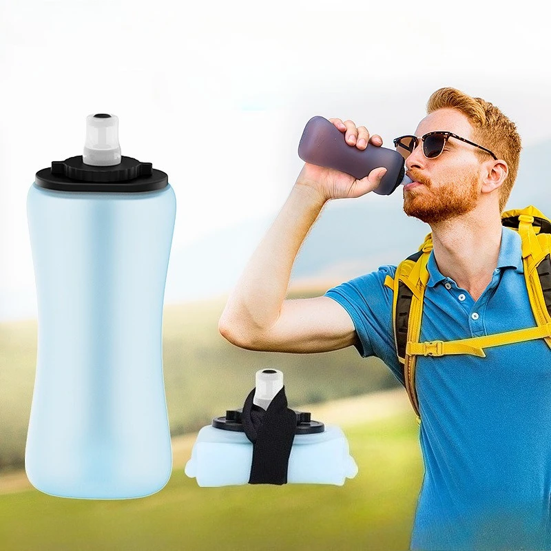 Foldable Squeeze Water Bottle 350ML Cycling Silicone Water Bottle Portable Outdoor Sports Running Cup Squishy Water Bottles
Foldable Squeeze Water Bottle 350ML Cycling Silicone Water Bottle Portable Outdoor Sports Running Cup Squishy Water Bottles