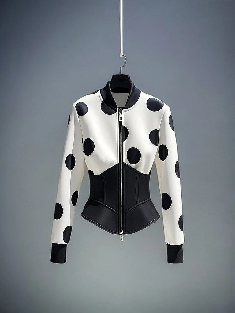 Y2K retro hot girl Harajuku style punk white polka dot hoodie autumn trend American hot girl slim fit tops millennium style
Y2K retro hot girl Harajuku style punk white polka dot hoodie autumn trend American hot girl slim fit tops millennium style