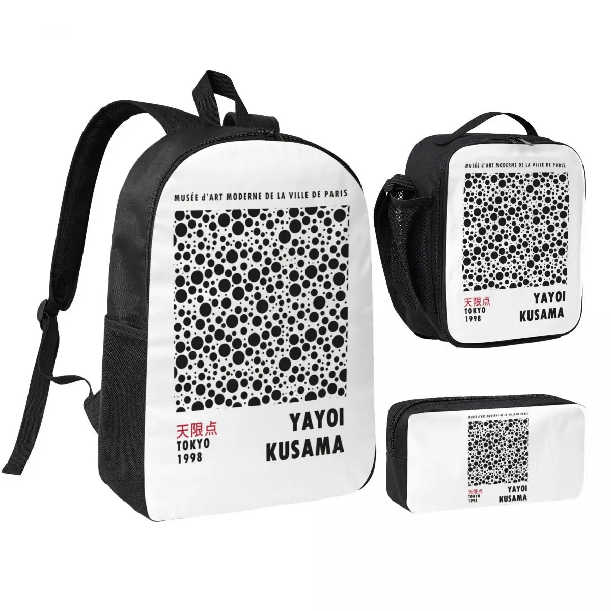 Yayoi Kusama Abstract Painting Backpack Boys Girls BookBag School Bag Laptop Shoulder Bags 3ps Insulated Lunch Bag Pencil Case
Yayoi Kusama Abstract Painting Backpack Boys Girls BookBag School Bag Laptop Shoulder Bags 3ps Insulated Lunch Bag Pencil Case