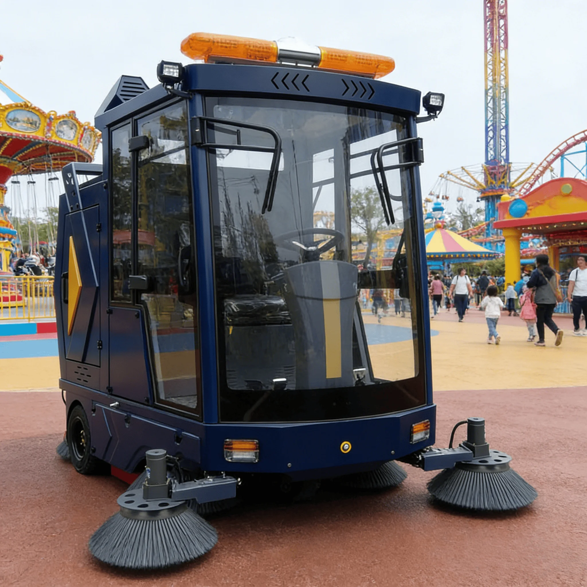 Professional Ride-On New Outdoor Electric Road Sweeper-Large Area Street & Floor Surface Cleaning Machine
Professional Ride-On New Outdoor Electric Road Sweeper-Large Area Street & Floor Surface Cleaning Machine