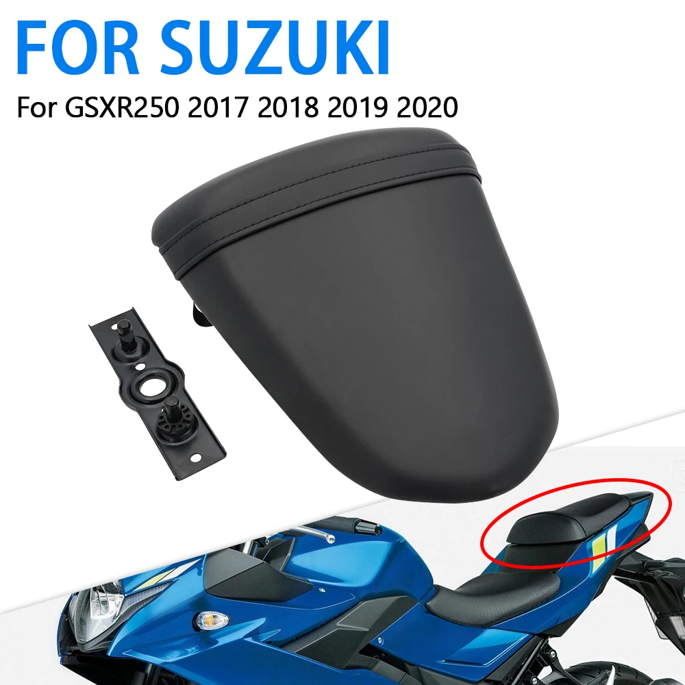Fit For Suzuki GSX250R GSX 250R GSXR 250 R GSXR250 2017 - 2020 Motorcycle Accessories Black Rear Pillion Passenger Seat Cushion
Fit For Suzuki GSX250R GSX 250R GSXR 250 R GSXR250 2017 - 2020 Motorcycle Accessories Black Rear Pillion Passenger Seat Cushion