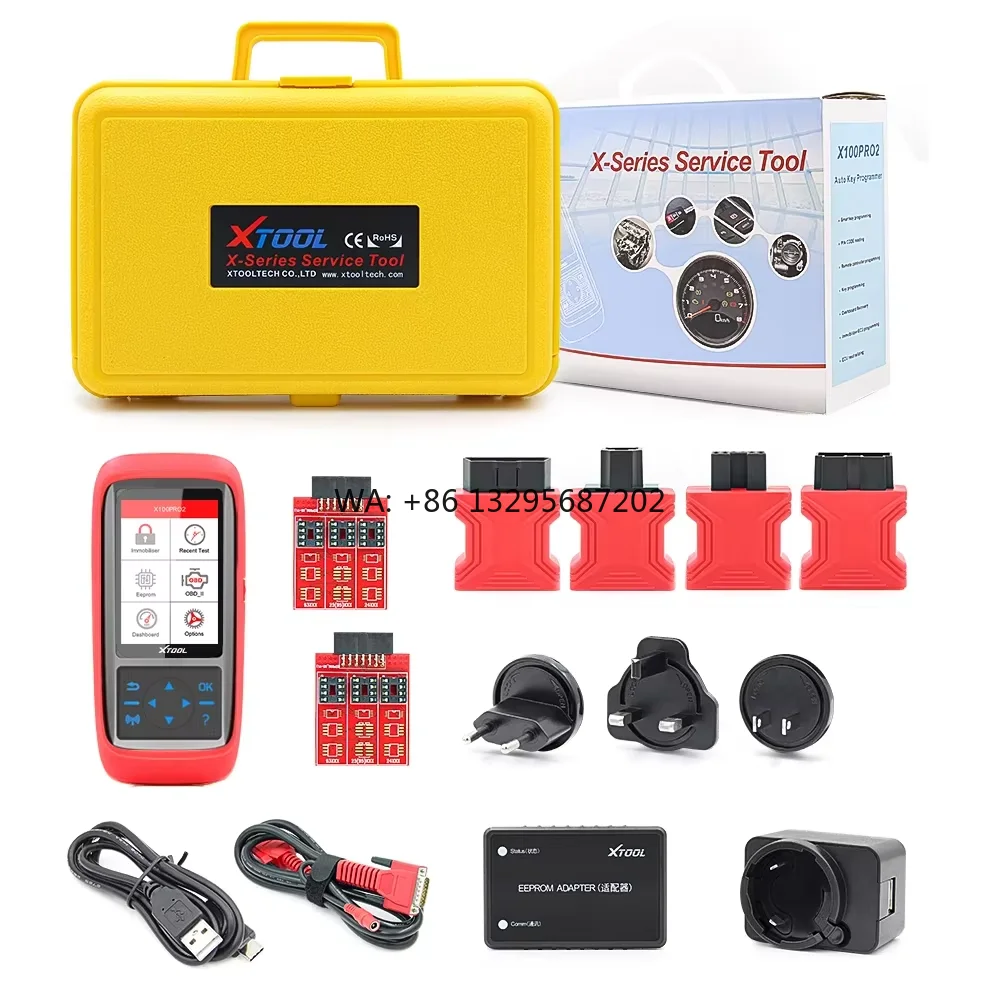 XTOOL X100 Pro2 Auto Key Programmer / Calibration Adjustment Scanner OBD2 Scanner Car Diagnostic Tools Free Update
XTOOL X100 Pro2 Auto Key Programmer / Calibration Adjustment Scanner OBD2 Scanner Car Diagnostic Tools Free Update