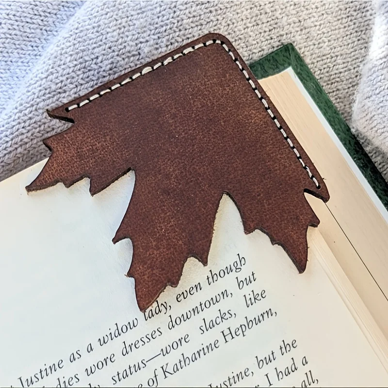 1pc Vintage Maple Leaf Bookmark Maple Leaf Shape Book Folio Holder Maple Leaf Leather Corner Bookmark Unique Gift for Men Women
1pc Vintage Maple Leaf Bookmark Maple Leaf Shape Book Folio Holder Maple Leaf Leather Corner Bookmark Unique Gift for Men Women