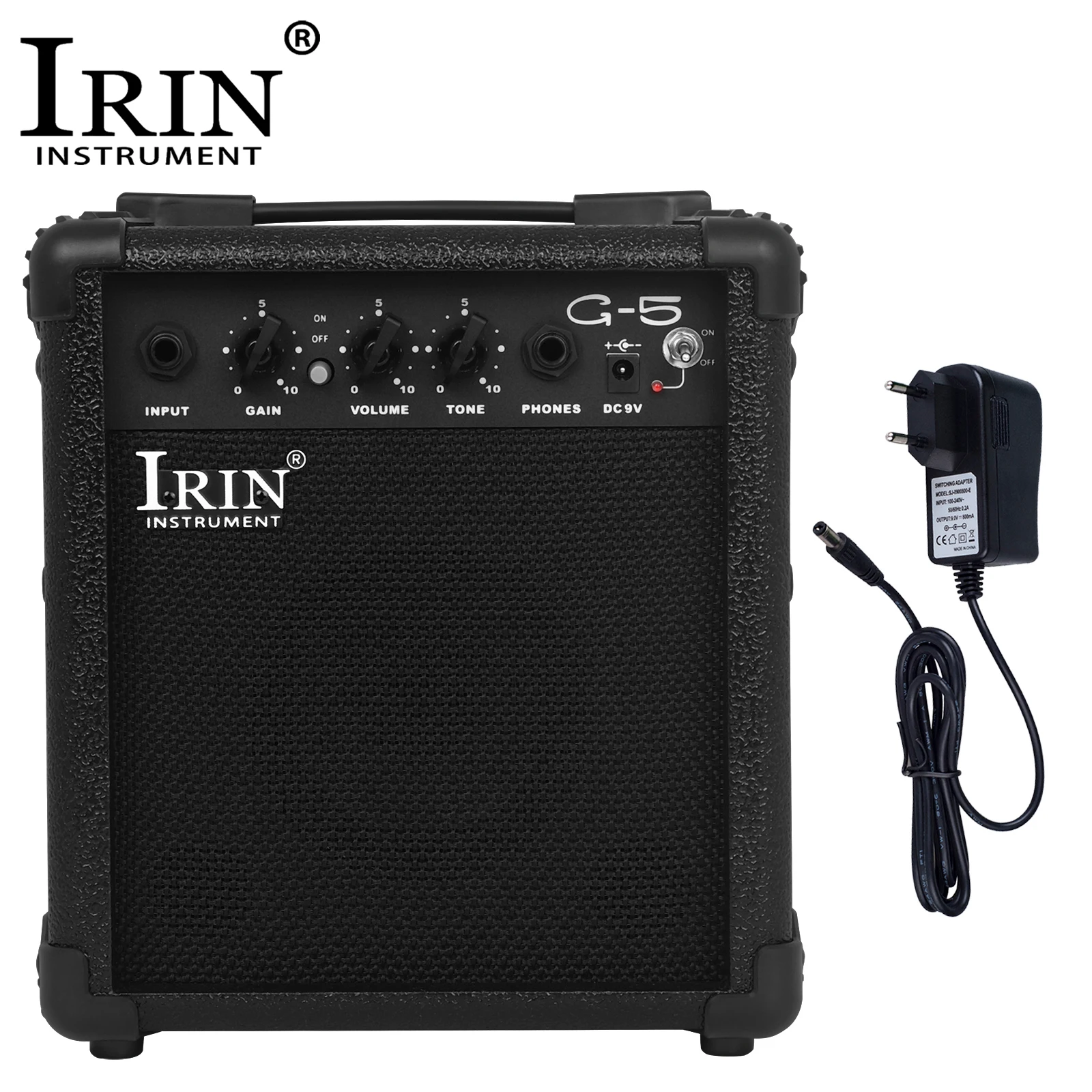 IRIN G-5 Electric Guitar Speaker Amplifier 5W AMP Loudspeaker Portable Amplifier for Electric Bass Guitar Accessories & Parts
IRIN G-5 Electric Guitar Speaker Amplifier 5W AMP Loudspeaker Portable Amplifier for Electric Bass Guitar Accessories & Parts