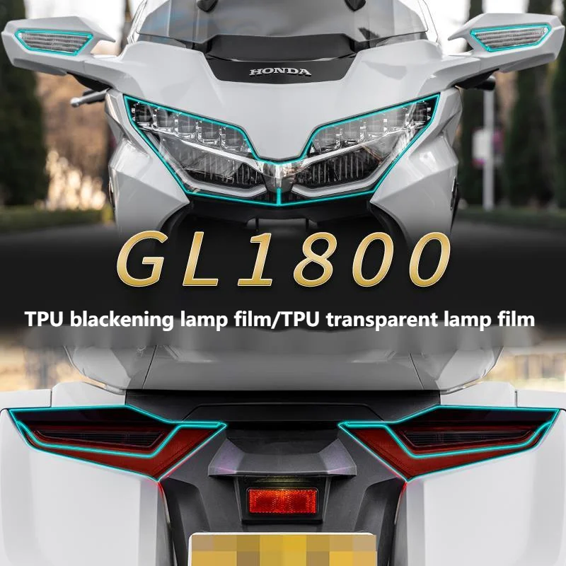 Motorcycle Blackening Lamp Film Head Transparent Protective Tail Color Modification for Honda Goldwing Gl1800
Motorcycle Blackening Lamp Film Head Transparent Protective Tail Color Modification for Honda Goldwing Gl1800