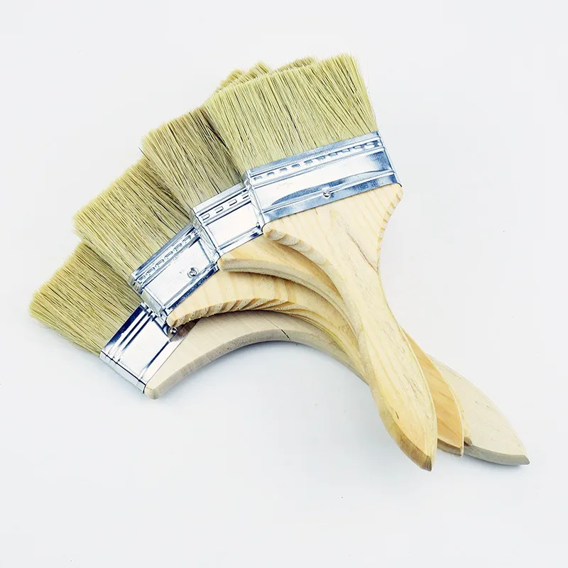 10pcs Paint Brush Wooden Handle BBQ Brush 1/2/3/4/5 Inch Soft Hair Painting Brushes for Wall and Furniture Paint Tool Set
10pcs Paint Brush Wooden Handle BBQ Brush 1/2/3/4/5 Inch Soft Hair Painting Brushes for Wall and Furniture Paint Tool Set