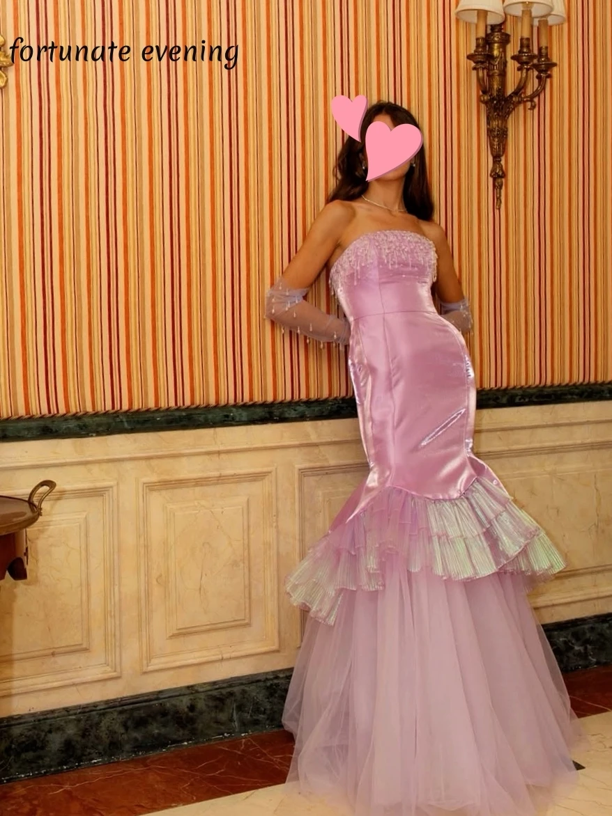 Fortunate Evening Elegant Vintage Sweet Pink Merimaid Crystal Beads Customized Formal Occasion Prom Dress Evening Party Gowns
Fortunate Evening Elegant Vintage Sweet Pink Merimaid Crystal Beads Customized Formal Occasion Prom Dress Evening Party Gowns