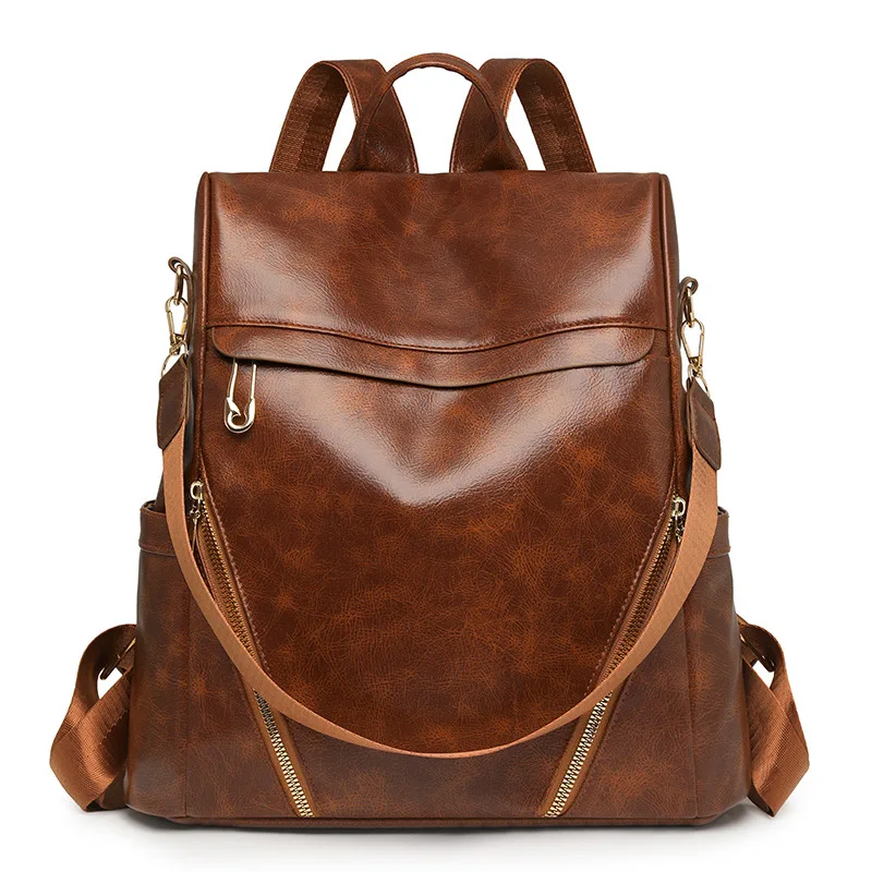 Women Backpack Purse PU Leather Anti-theft Casual Shoulder Bag Fashion Ladies Satchel Bags
Women Backpack Purse PU Leather Anti-theft Casual Shoulder Bag Fashion Ladies Satchel Bags