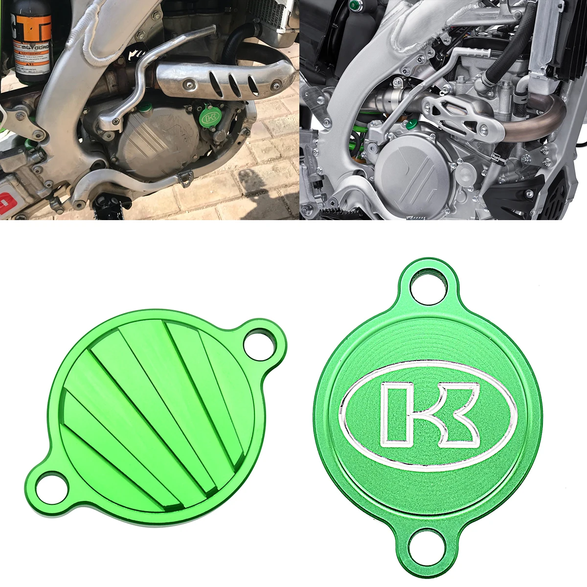 CNC Oil Filter Cover For Kawasaki KX250F KX450F KX 250 450 250F 450F 2005-2012 2013 2014 2015 2016 2017 2018 Motocross Parts
CNC Oil Filter Cover For Kawasaki KX250F KX450F KX 250 450 250F 450F 2005-2012 2013 2014 2015 2016 2017 2018 Motocross Parts