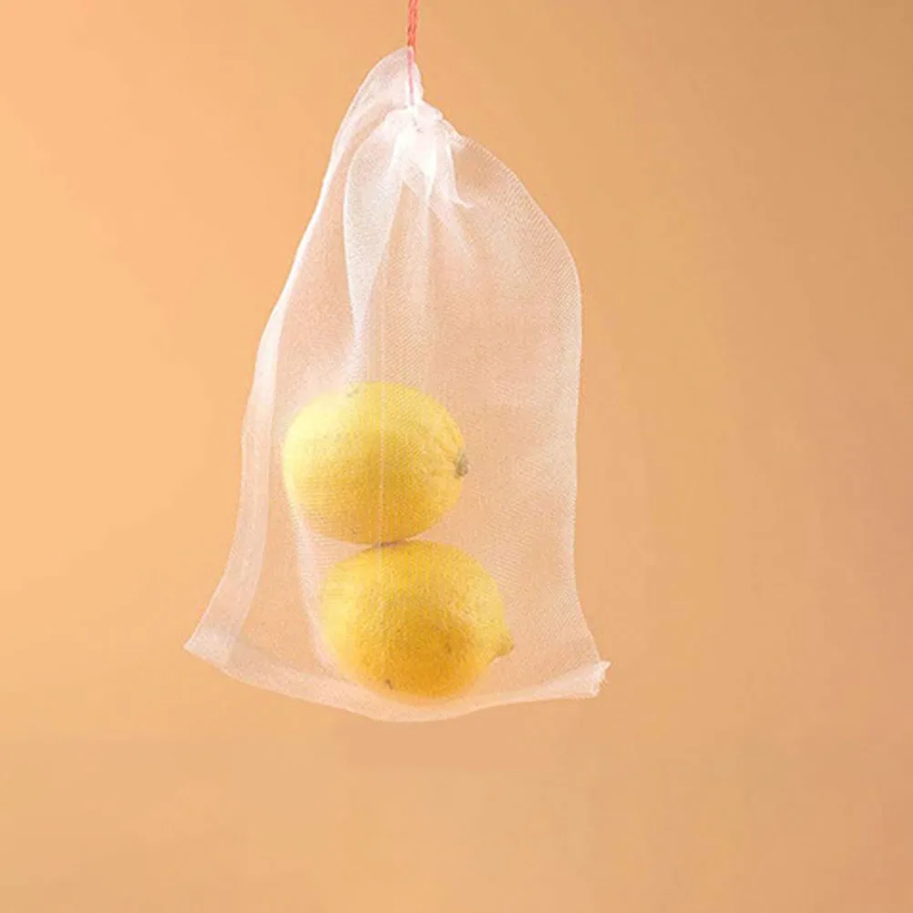 20 Pcs Fruit Protection Bags Drawstring Netting Mesh Anti Worm Reusable Gardening Pouches For Trees Vegetable Covers Plant Cages
20 Pcs Fruit Protection Bags Drawstring Netting Mesh Anti Worm Reusable Gardening Pouches For Trees Vegetable Covers Plant Cages