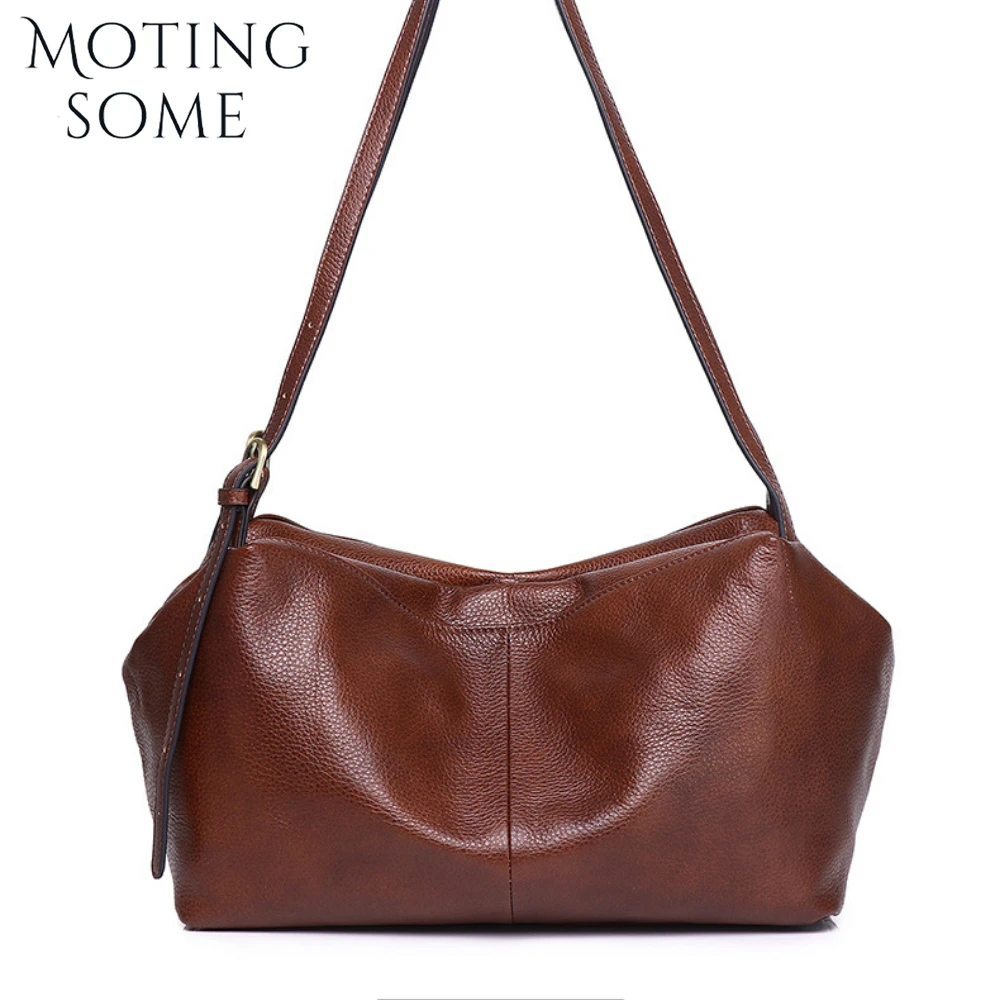 Motingsome Elegant Women's Genuine Leather Shoulder Bag with Stylish Lady Oversize Causal Tote Large Shoulder Hobos 2025 New
Motingsome Elegant Women's Genuine Leather Shoulder Bag with Stylish Lady Oversize Causal Tote Large Shoulder Hobos 2025 New