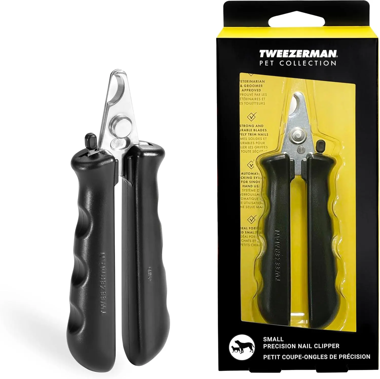 Professional Pet Nail Clippers for Dogs & Cats, Ergonomic Handle Manual Trimmer
Professional Pet Nail Clippers for Dogs & Cats, Ergonomic Handle Manual Trimmer