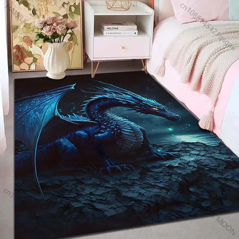 1PC Blue dragon at night Pattern Rug Carpets for Bedroom Living Room Sofa Mat Creative Door Mat Cloakroom Home Decor
1PC Blue dragon at night Pattern Rug Carpets for Bedroom Living Room Sofa Mat Creative Door Mat Cloakroom Home Decor