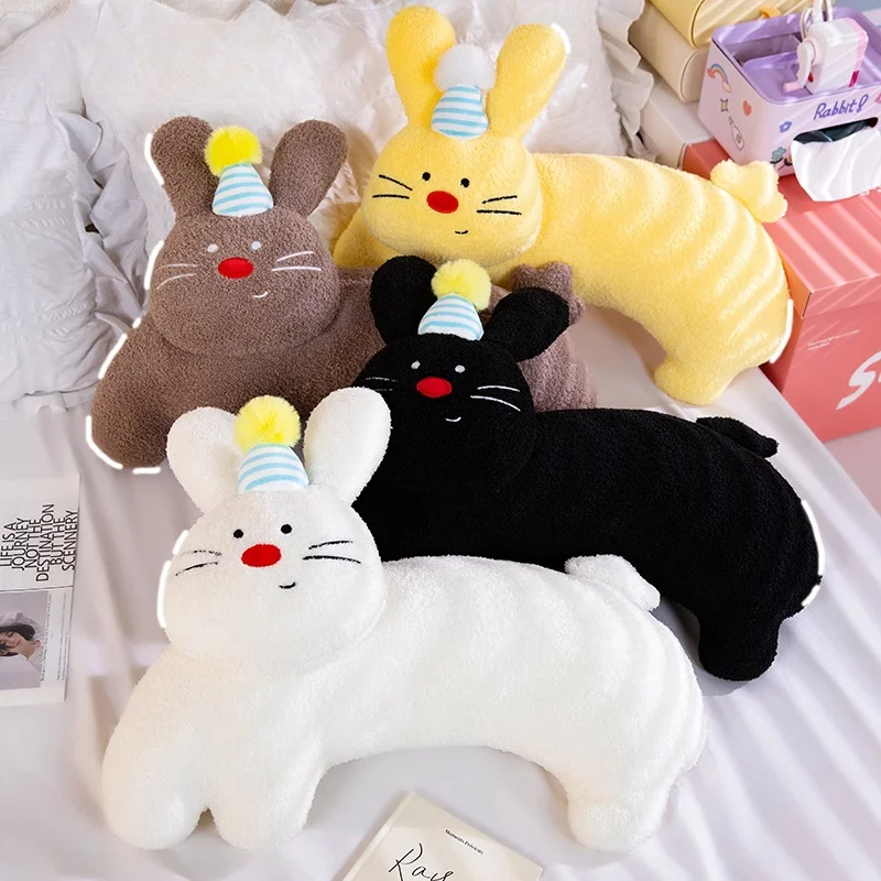 New Kawaii Rabbit Pillow Animals Plush Baby Birthday Gifts Bunny Sleeping Dolls Sofa Office Yellow White Black Decoration Toys
New Kawaii Rabbit Pillow Animals Plush Baby Birthday Gifts Bunny Sleeping Dolls Sofa Office Yellow White Black Decoration Toys