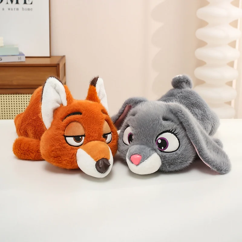 Zootopia Nick Judy Plush Pillow Toys Cartoon Figure Lying Posture Soft Judy Cushion Doll Bedroom Decor Kids Christmas Gift
Zootopia Nick Judy Plush Pillow Toys Cartoon Figure Lying Posture Soft Judy Cushion Doll Bedroom Decor Kids Christmas Gift