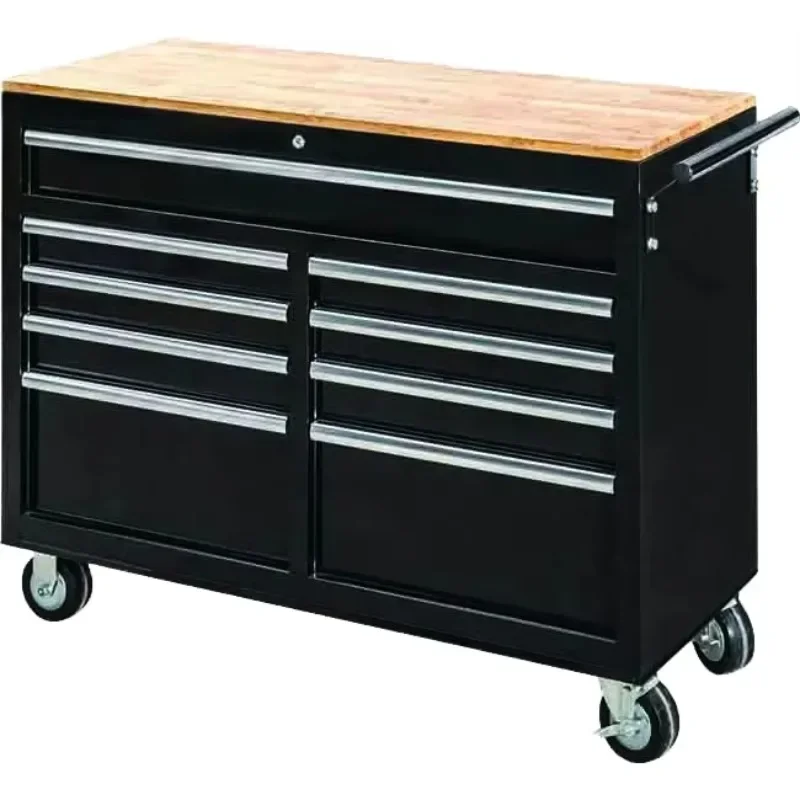 46 Black Metal Storage Tool Cabinet Garage Workshop 9 Drawer Tool Cabinet Box
46 Black Metal Storage Tool Cabinet Garage Workshop 9 Drawer Tool Cabinet Box