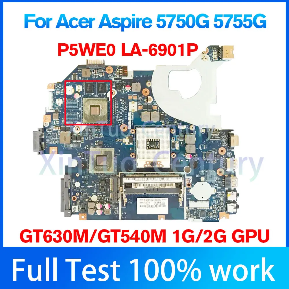 LA-6901P для Acer Aspire NV57 5750 5755 5750G, материнская плата, компьютер, портативный с HM65 GT540M/GT630M 1GB-GPU DDR3 P5WE0 100%
LA-6901P для Acer Aspire NV57 5750 5755 5750G, материнская плата, компьютер, портативный с HM65 GT540M/GT630M 1GB-GPU DDR3 P5WE0 100%
