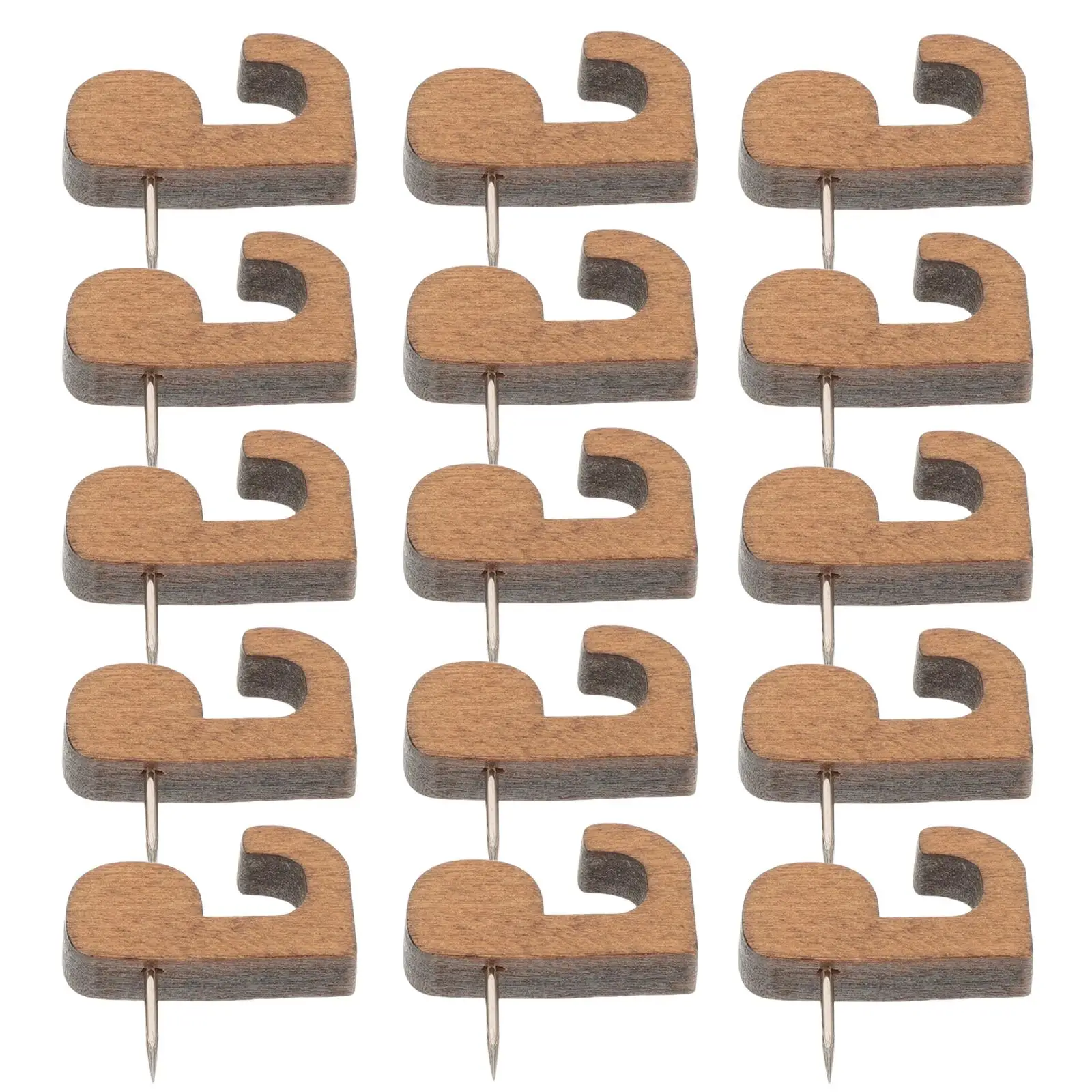 40 Pcs Wooden Hook Thumbtack Hooks Decorative Wall Chair Picture Hangers Push Pins Cute Black Tacks for Work Canoe Lashing
40 Pcs Wooden Hook Thumbtack Hooks Decorative Wall Chair Picture Hangers Push Pins Cute Black Tacks for Work Canoe Lashing