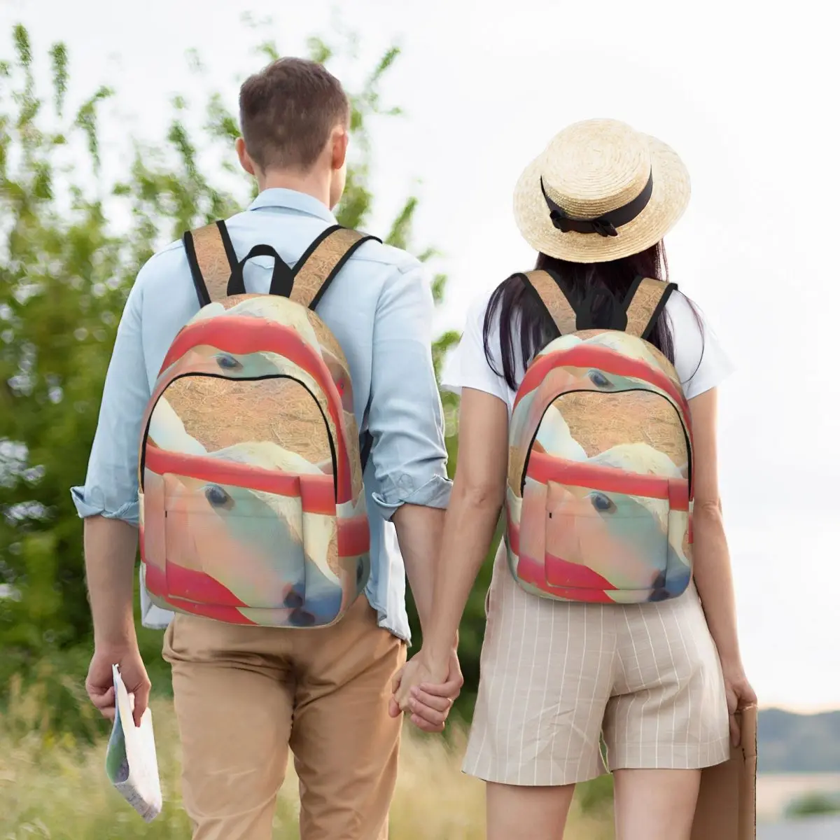 Calf Backpack Student Boys Girls BookBag Kids School Bag Laptop Shoulder Bags for Men Women
Calf Backpack Student Boys Girls BookBag Kids School Bag Laptop Shoulder Bags for Men Women