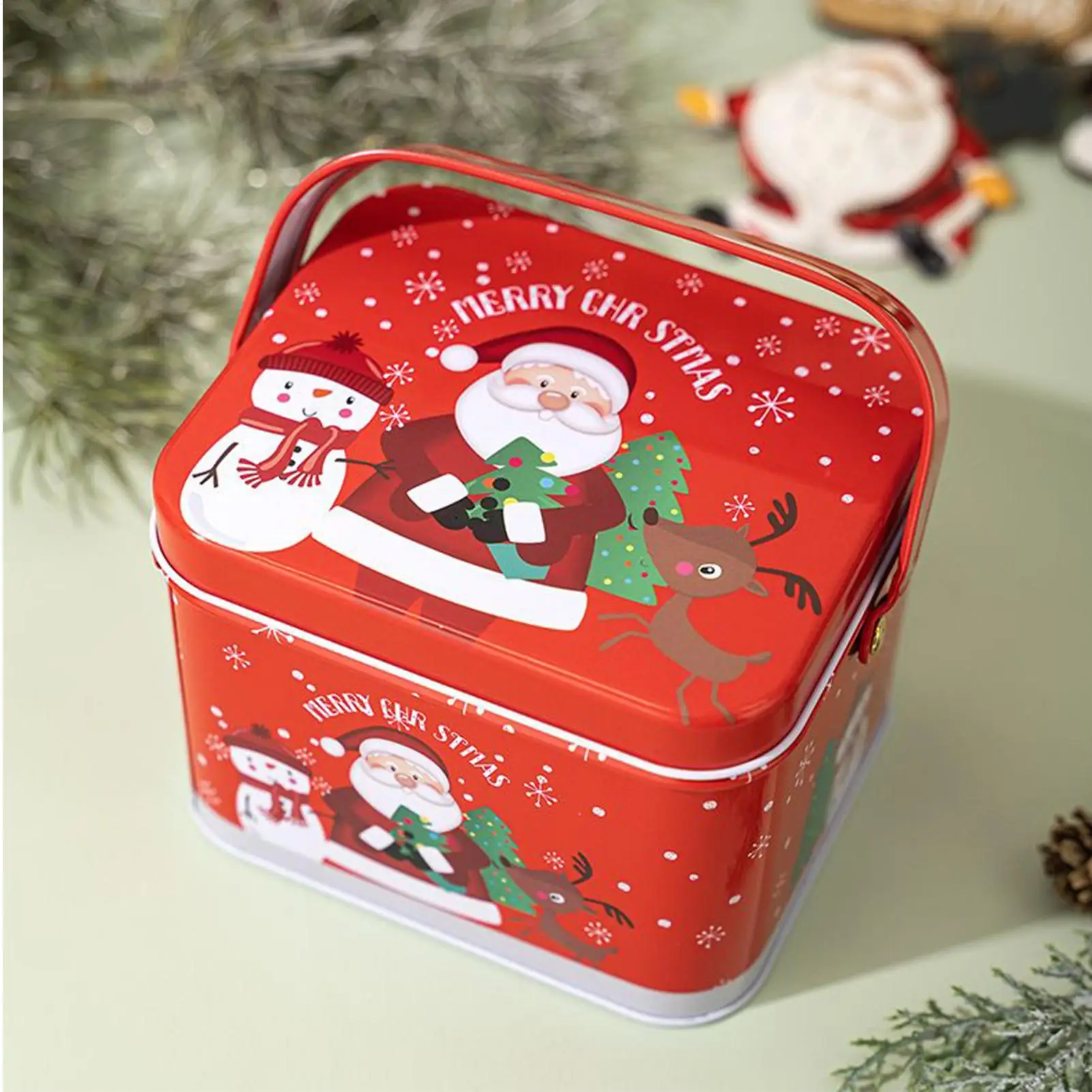 Christmas Treat Boxes 6-Piece Metal Christmas Reusable Empty Candy Storage Tinplate Tins For Kids Family Cake Snack Crafts
Christmas Treat Boxes 6-Piece Metal Christmas Reusable Empty Candy Storage Tinplate Tins For Kids Family Cake Snack Crafts