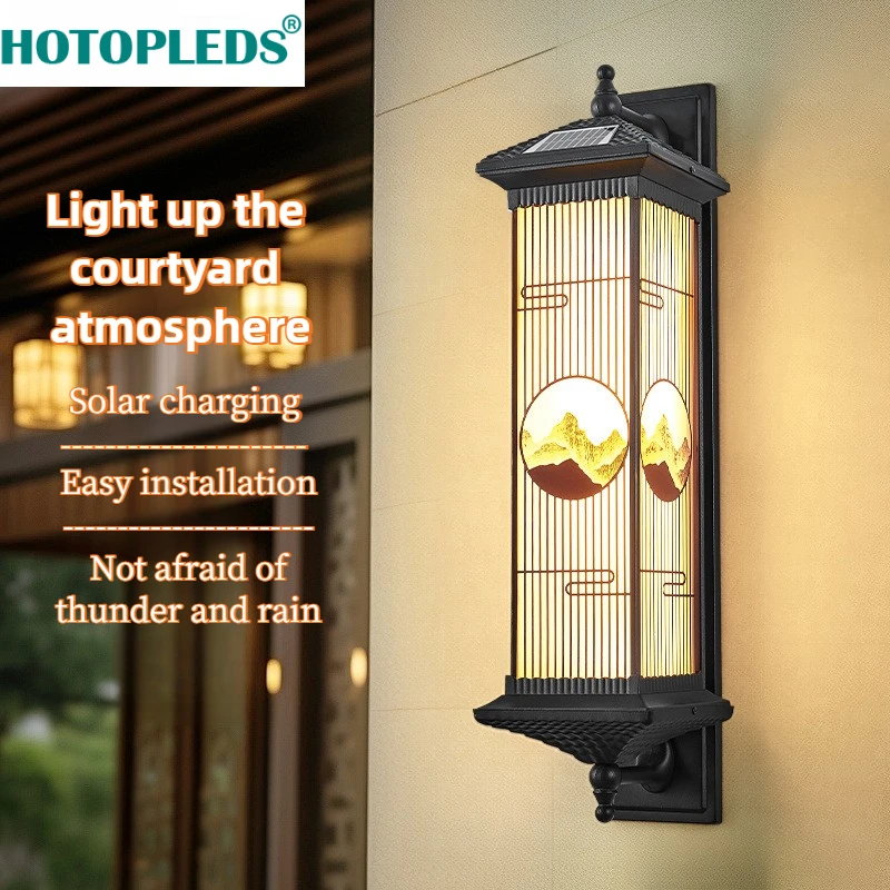 Solar Lights Wall Rizhao Jinshan Wall Mounted Villa Outdoor Chinese Gate Villa Courtyard Outdoor Solar Lights for Garden Decor
Solar Lights Wall Rizhao Jinshan Wall Mounted Villa Outdoor Chinese Gate Villa Courtyard Outdoor Solar Lights for Garden Decor