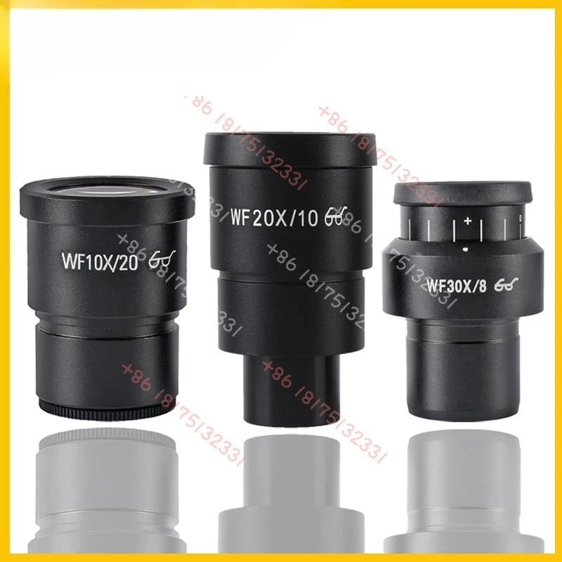 YIZHAN 2pcs 10X 20X 30X Stereo Microscope Eyepieces 30mm High Eyepoint Wide Angle Eyepiece 20/10/8mm for Trinocular Binocular
YIZHAN 2pcs 10X 20X 30X Stereo Microscope Eyepieces 30mm High Eyepoint Wide Angle Eyepiece 20/10/8mm for Trinocular Binocular