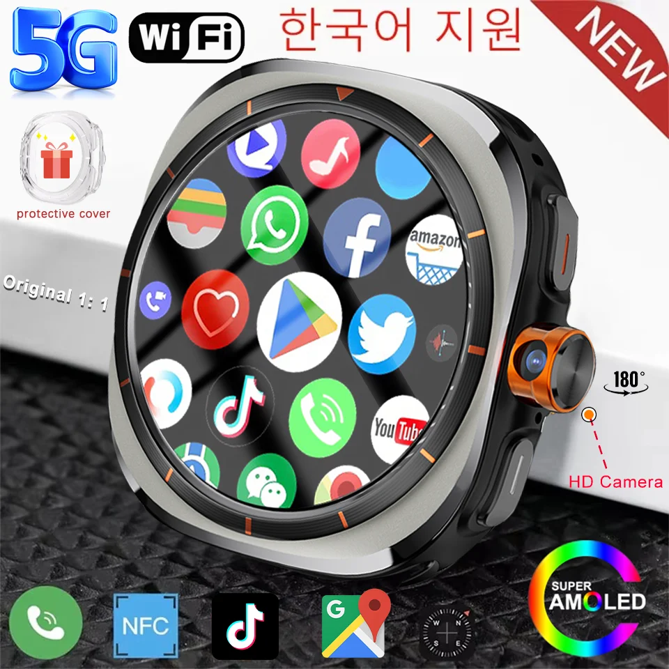 Новые умные часы Galaxy Watch 7 Ultra для мужчин, память 32 ГБ, NFC, Bluetooth-вызов, IP68, водонепроницаемые спортивные часы на открытом воздухе, новый модернизированный компас
Новые умные часы Galaxy Watch 7 Ultra для мужчин, память 32 ГБ, NFC, Bluetooth-вызов, IP68, водонепроницаемые спортивные часы на открытом воздухе, новый модернизированный компас